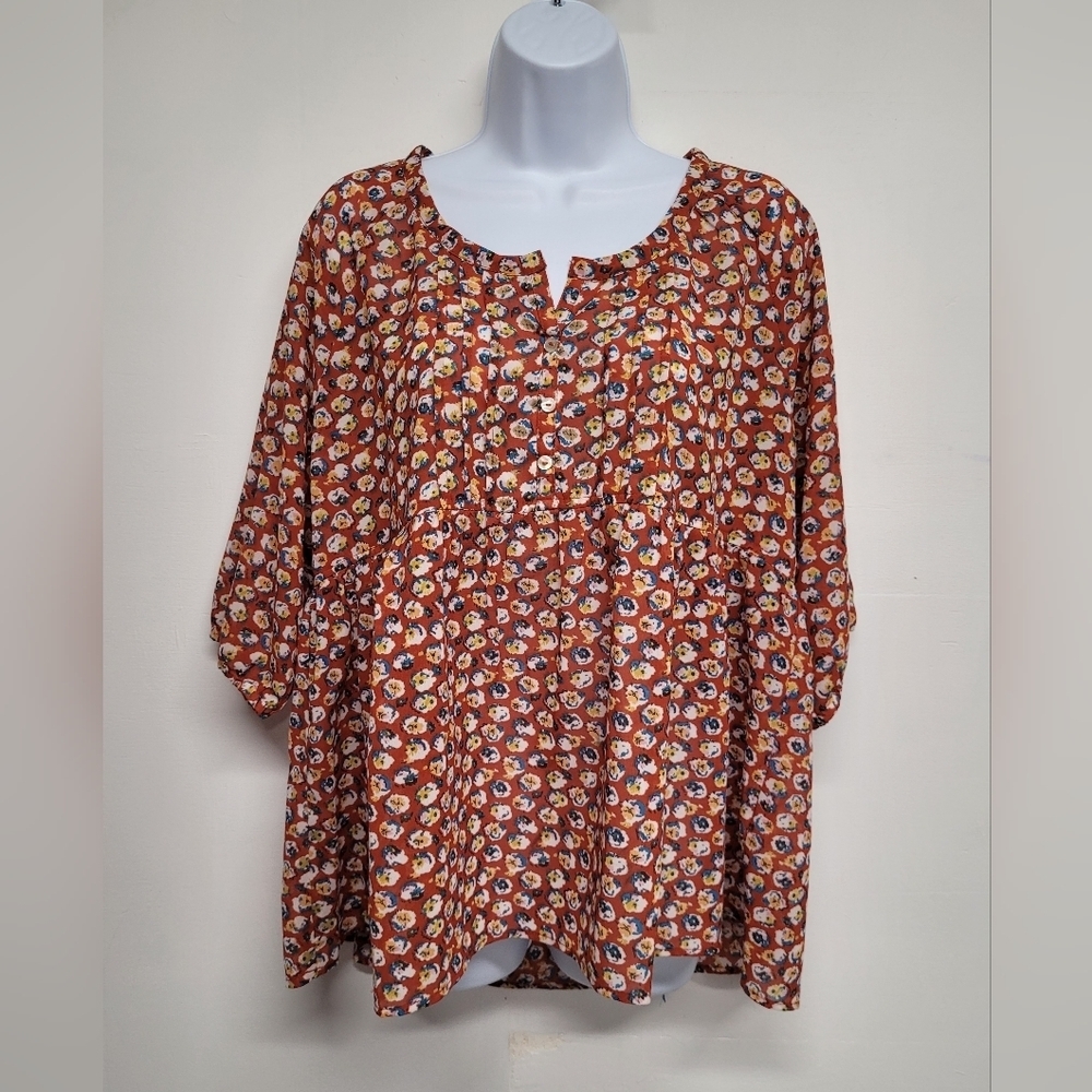 Antilia Femme L India Tunic Top Excellent condition